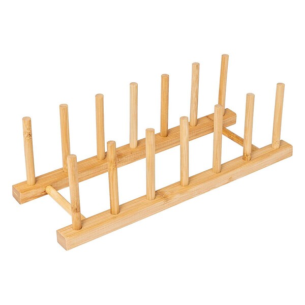 5 FIVE SIMPLY SMART - Rack 6 assiettes en bambou - large