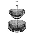5 FIVE SIMPLY SMART - Corbeille 2 étages métal 24/29cm "Mesh" - vignette