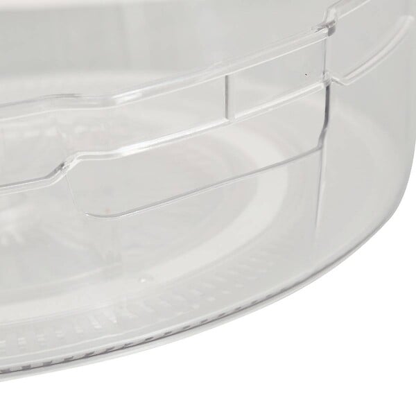5 FIVE SIMPLY SMART - Organiseur rotatif Smart fridge D29cm transparent avec anses - large