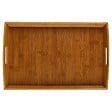 5 FIVE SIMPLY SMART - Plateau rectangulaire angulaire 44x29cm bambou - vignette