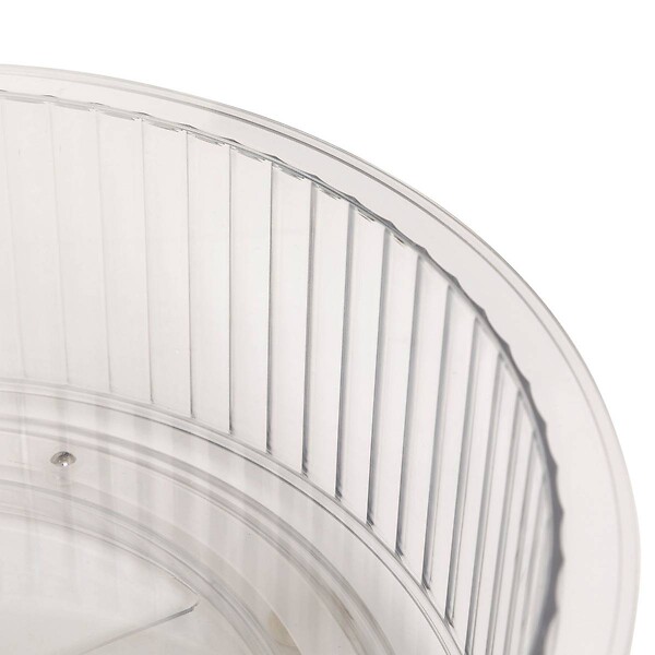 5 FIVE SIMPLY SMART - Organiseur rotatif Streaks D23cm transparent - large