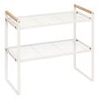5 FIVE SIMPLY SMART - Etagère 2 niveaux Balm blanc L42cm - vignette