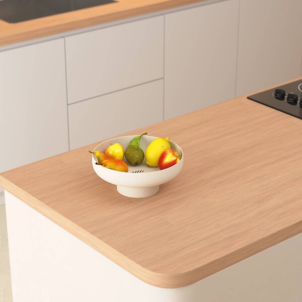 5 FIVE SIMPLY SMART - Corbeille à fruits Poly D26cm beige - large