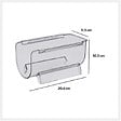 5 FIVE SIMPLY SMART - Rangement pour frigo "Smart Fridge" 1 bouteille - vignette