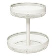 5 FIVE SIMPLY SMART - Corbeille "Mayaj" 2 niveaux en métal beige - vignette