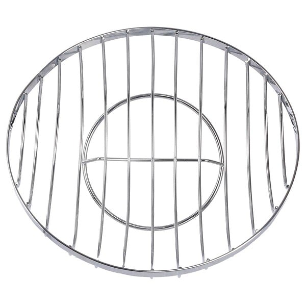 5 FIVE SIMPLY SMART - Corbeille en acier chromé "Oblik" 26,5cm - large