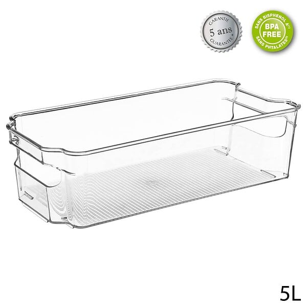 5 FIVE SIMPLY SMART - Rangement pour frigo 5L "Smart Fridge" - large