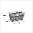 5 FIVE SIMPLY SMART - Boîte organiseur frigo 24x15cm "Tidy fridge" - vignette