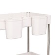 5 FIVE SIMPLY SMART - Organiseur Stora 2 niveaux L40,7cm beige - vignette