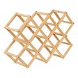 5 FIVE SIMPLY SMART - Range-bouteilles Bambou pliant 10 bouteilles - vignette