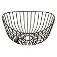 5 FIVE SIMPLY SMART - Corbeille en acier 27cm noir - vignette