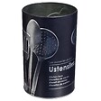 5 FIVE SIMPLY SMART - Pot à ustensiles métal "Black Edition" noir - vignette