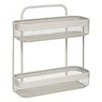5 FIVE SIMPLY SMART - Étagère "Mayaj" 2 niveaux en métal beige - vignette