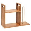 5 FIVE SIMPLY SMART - Etagère et porte-rouleau 2 niveaux Acacia - vignette