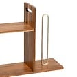 5 FIVE SIMPLY SMART - Etagère et porte-rouleau 2 niveaux Acacia - vignette