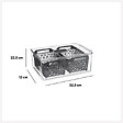 5 FIVE SIMPLY SMART - Boîte organiseur frigo 32x22cm "Tidy fridge" - vignette