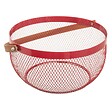 5 FIVE SIMPLY SMART - Corbeille en métal 29cm "Mesh" noir - vignette