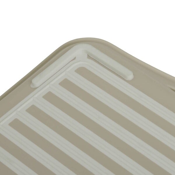 5 FIVE SIMPLY SMART - Plateau Poly 45,5x31,5cm beige antidérapant - large