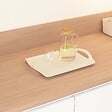 5 FIVE SIMPLY SMART - Plateau Poly 45,5x31,5cm beige antidérapant - vignette