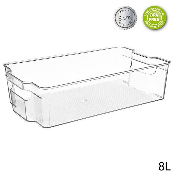 5 FIVE SIMPLY SMART - Rangement pour frigo 8L "Smart Fridge" - large