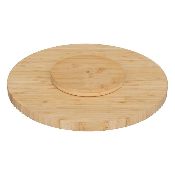 5 FIVE SIMPLY SMART - Plateau tournant en bambou D35cm - large