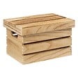 5 FIVE SIMPLY SMART - 3 boîtes de rangement cagette en bois - vignette