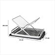 5 FIVE SIMPLY SMART - Égouttoir pliable gris 44x31cm - vignette