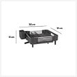 5 FIVE SIMPLY SMART - Égouttoir extensible 12 assiettes "Etira" gris - vignette
