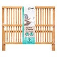 5 FIVE SIMPLY SMART - Égouttoir pliant 2 niveaux bambou - vignette