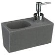 5 FIVE SIMPLY SMART - Distributeur savon avec éponge 170ml noir - vignette