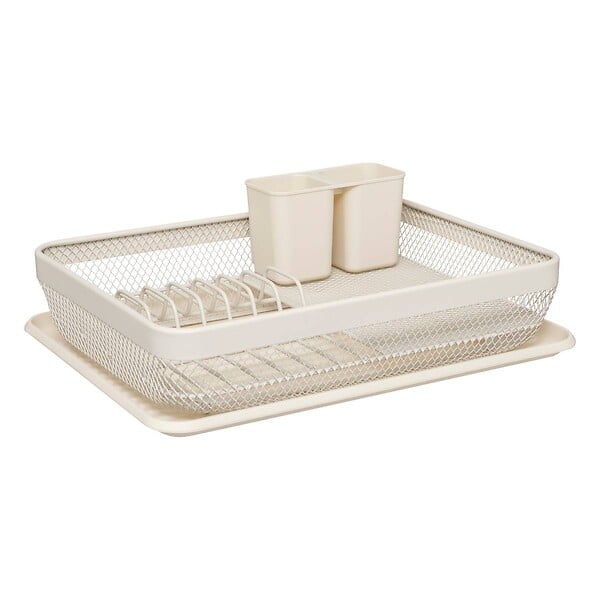 5 FIVE SIMPLY SMART - Égouttoir "Mayaj" en plastique beige - large