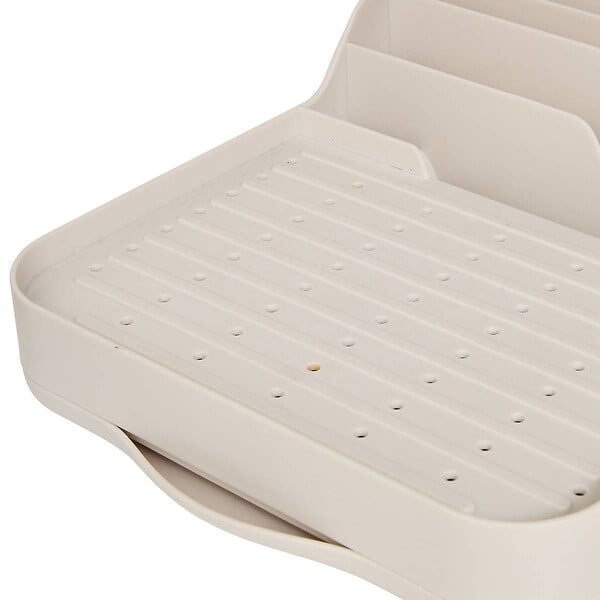 5 FIVE SIMPLY SMART - Egouttoir compact Essentiels beige 1 niveau - large