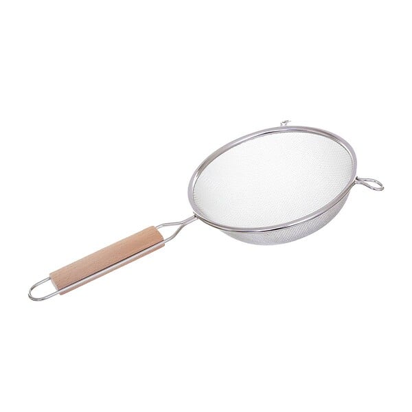 5 FIVE SIMPLY SMART - 3 passoires inox manche bois - large