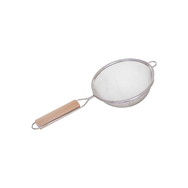 5 FIVE SIMPLY SMART - 3 passoires inox manche bois - large