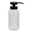 5 FIVE SIMPLY SMART - Distributeur de savon Black edition en verre transparent 500ml - vignette