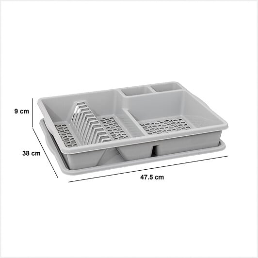 5 FIVE SIMPLY SMART - Egouttoir 1 niveau en plastique - large