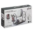 5 FIVE SIMPLY SMART - Égouttoir métal 2 niveaux avec plateau gris - vignette