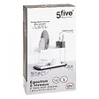 5 FIVE SIMPLY SMART - Égouttoir 2 niveaux gris 42,5x23,5cm - vignette
