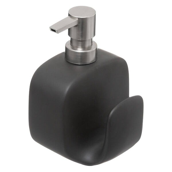 5 FIVE SIMPLY SMART - Distributeur savon avec éponge 400ml noir - large