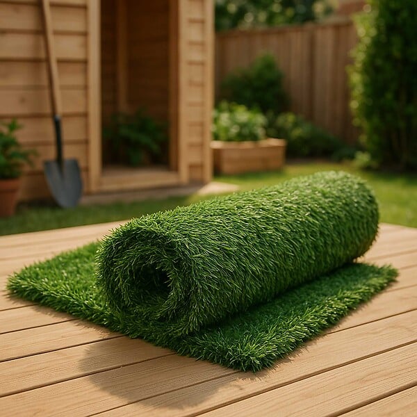 WERKAPRO - Haie artificielle verte  2 x 3m - large