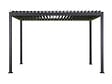 HESPERIDE - Pergola bioclimatique électrique Evora Graphite 4 x 3 m - Hespéride - vignette