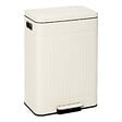 5 FIVE SIMPLY SMART - Poubelle Nova avec Pedale 2x30L Beige 45,5x36,5x67 cm - vignette