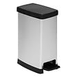 5 FIVE SIMPLY SMART - Poubelle slim 40L en plastique gris - vignette