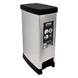 5 FIVE SIMPLY SMART - Poubelle slim 40L en plastique gris - vignette