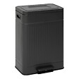 5 FIVE SIMPLY SMART - Poubelle Nova avec Pedale 2x30L Noir 45,5x36,5x67 cm - vignette