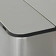 5 FIVE SIMPLY SMART - Poubelle Delta avec Pedale 2x28L Inox - vignette