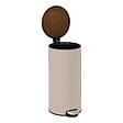 5 FIVE SIMPLY SMART - Poubelle Modern Color avec Pedale 30L Argile et Acacia 37,7x29,2x59,5 cm - vignette