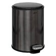 5 FIVE SIMPLY SMART - Poubelle "Delta" 6L métal noir - vignette