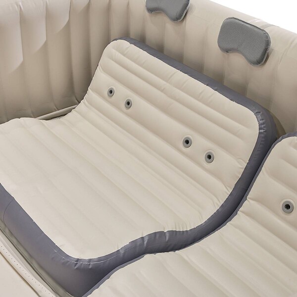 HESPERIDE - Spa gonflable 5 places taupe - large