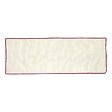 ATMOSPHERA - Coussin de sol Fleur de rose 180x60cm vert clair - vignette